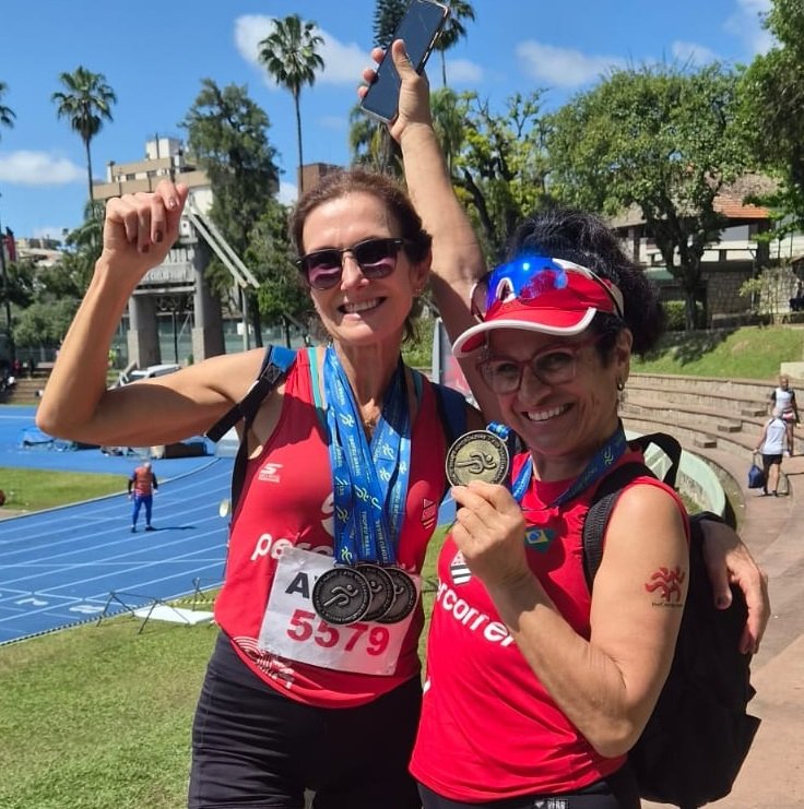 Sogipa e Percorrer conquistam resultados de destaque no Trof�u Brasil de Atletismo M�ster