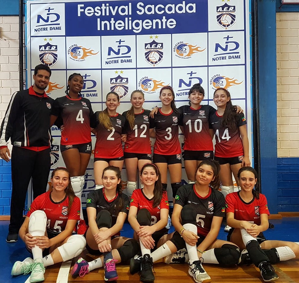 Sogipa: Equipes femininas de vôlei obtiveram grandes vitórias neste final  de semana