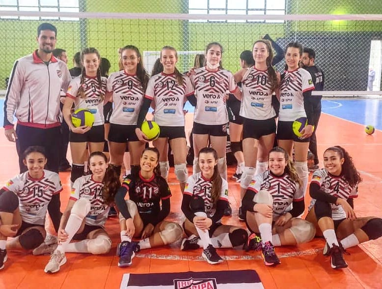 Sogipa: Com campanha quase perfeita, time sub-16 de vôlei feminino da Sogipa  termina Copa RS na segunda posição