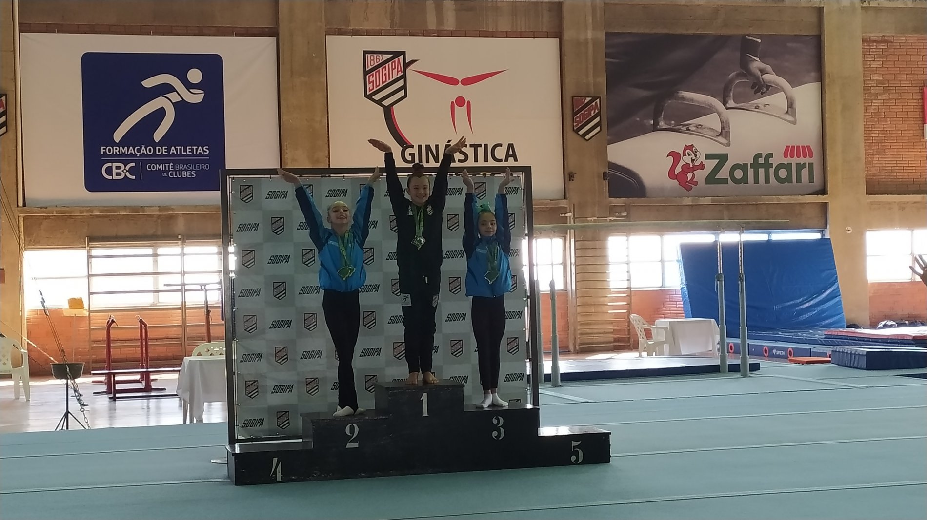 Sogipa: Atletas da Sogipa conquistam 15 pódios na I Etapa do Campeonato e  Torneio Estadual de ginástica rítmica