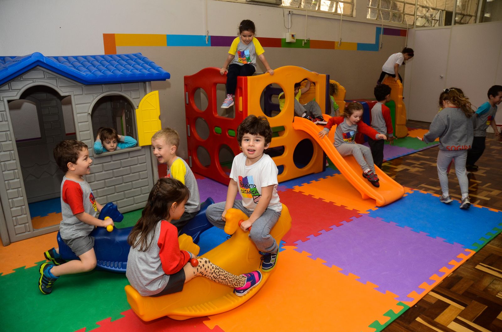 Sogipa: Sogipa libera áreas abertas, como praça infantil e jardins