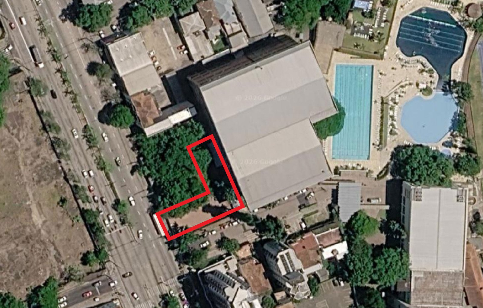 Sogipa loca �rea ao lado do clube para ampliar estacionamento e criar acesso alternativo