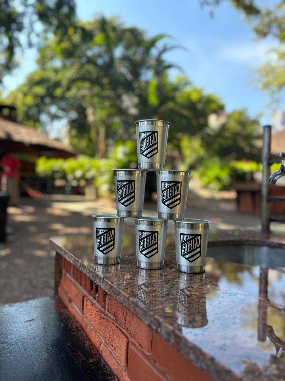 Quiosque Churrasco F�cil passa a disponibilizar copos de alum�nio para associados nas churrasqueiras