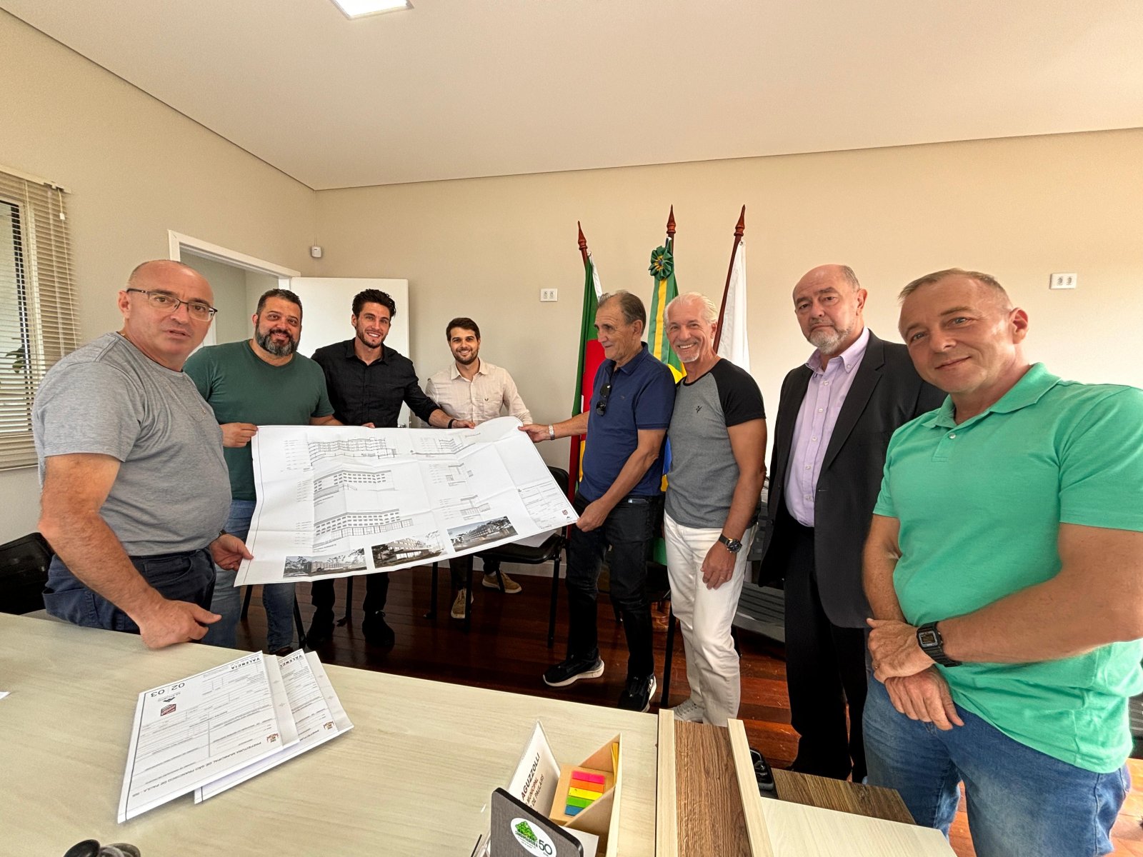 Diretoria da Sogipa e prefeitura de São Francisco de Paula se mobilizam pelo projeto