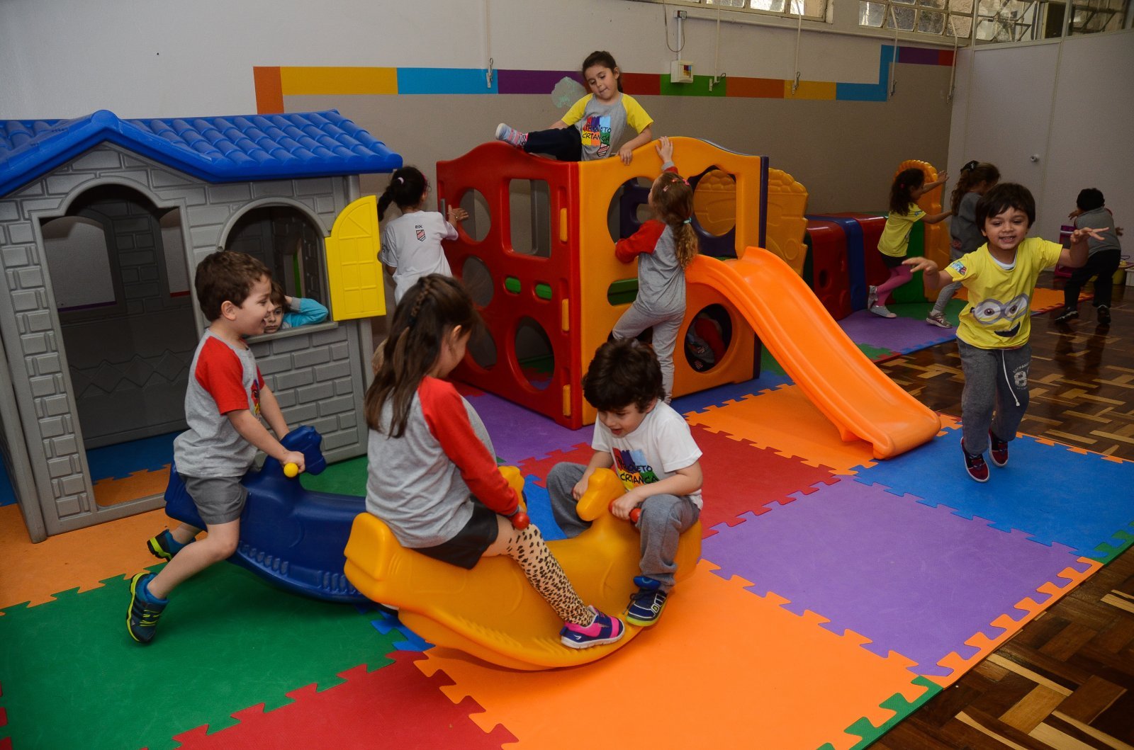 Espaço Kids utiliza profissionais e estrutura do Projeto Criança