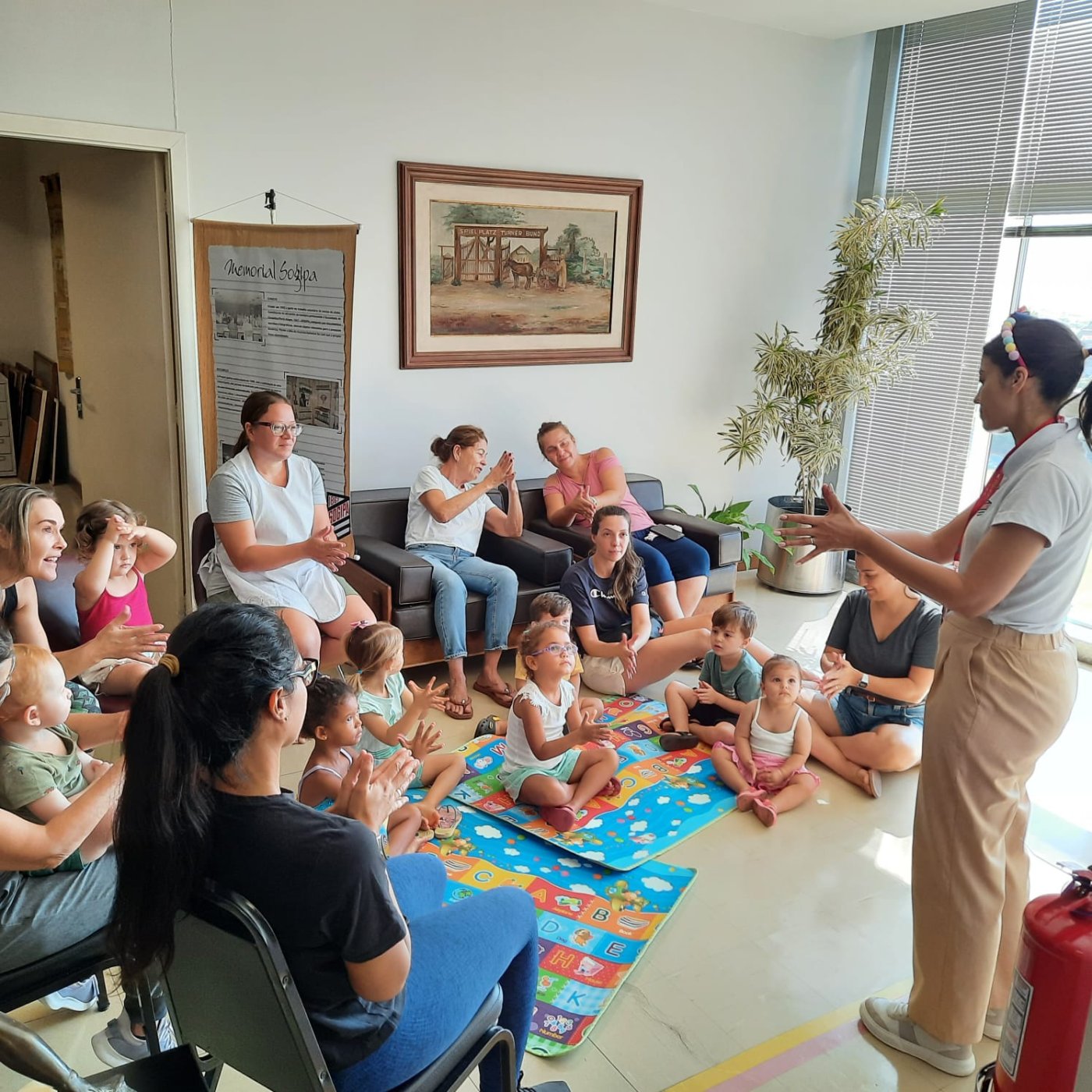 Biblioteca da Sogipa divulga programa��o de maio do Projeto Hora do Conto