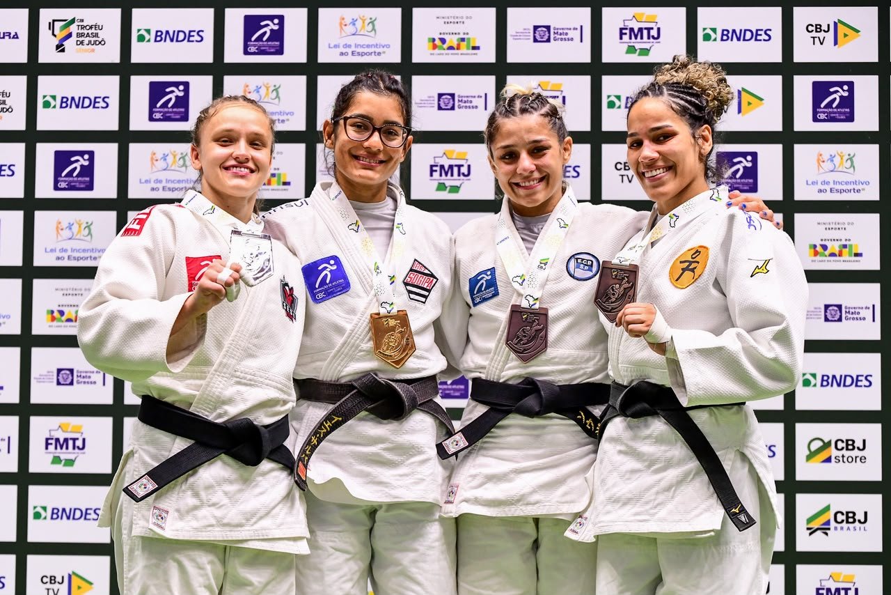 Sogipa conquista oito medalhas no Trof�u Brasil de Jud� e celebra dois t�tulos nacionais