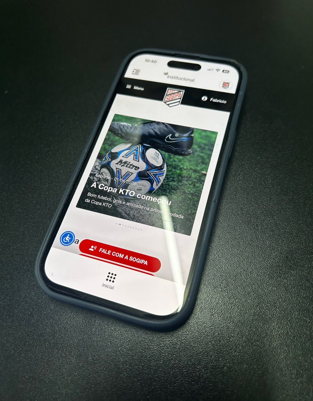 Novo aplicativo da Sogipa amplia servi�os digitais e traz mais praticidade aos associados, inclusive para pagamentos
