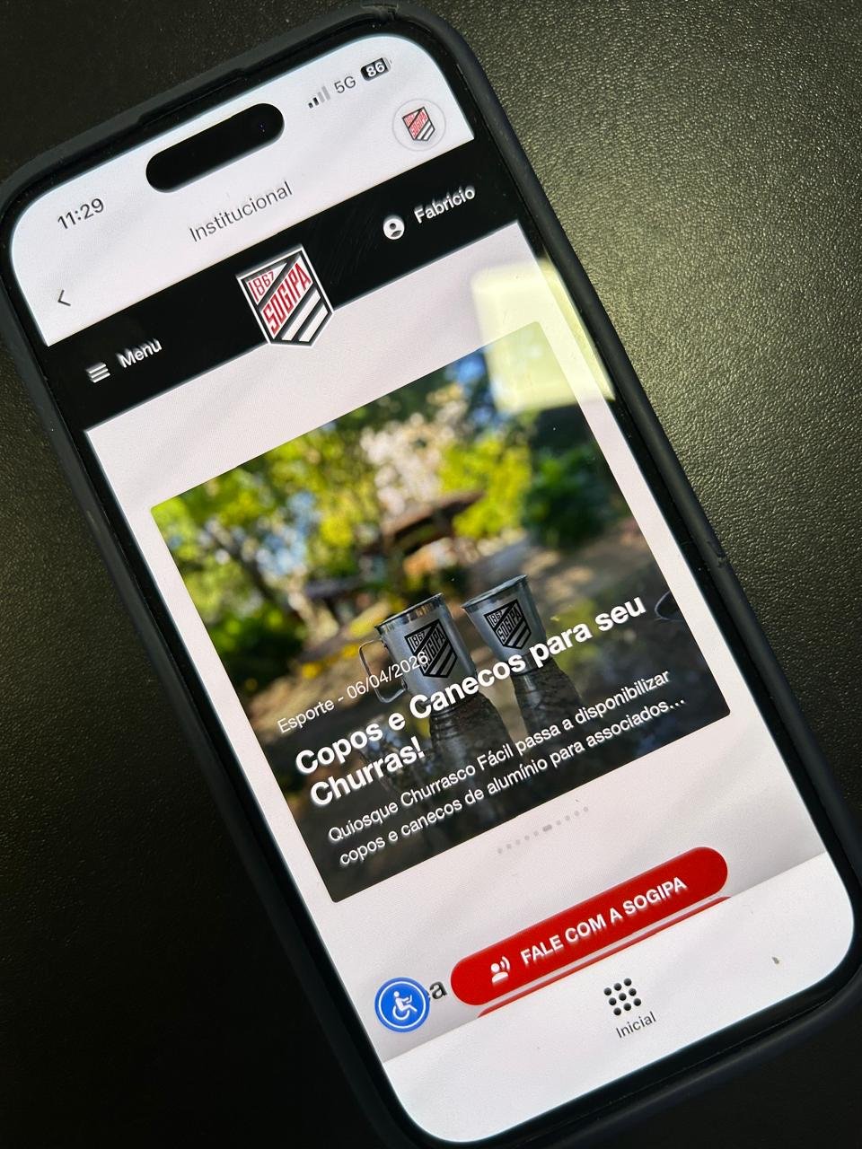 Sogipa lan�a novo aplicativo com mais funcionalidades para os associados. App j� pode ser baixado