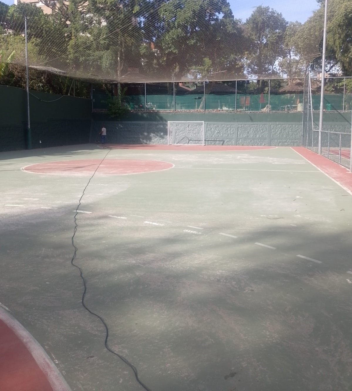 Sogipa inicia reforma das quadras poliesportivas