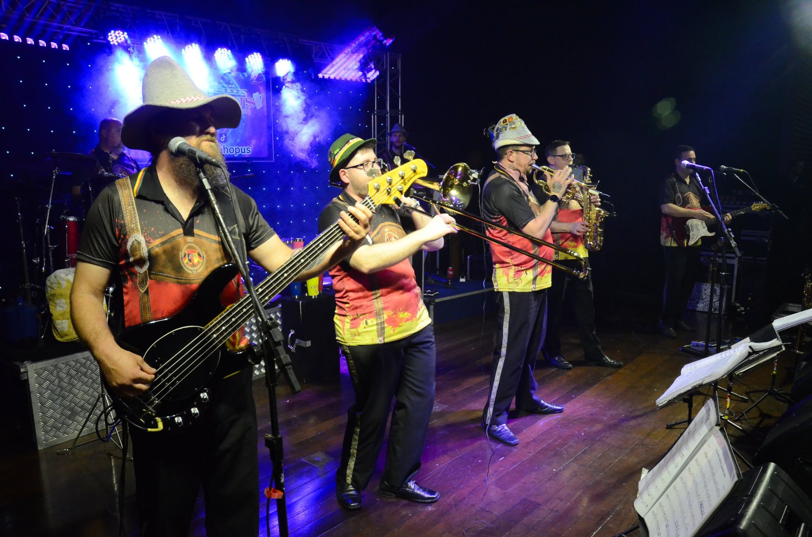Super Banda Hopus grava clipe na Sogipa neste s�bado. Participe!