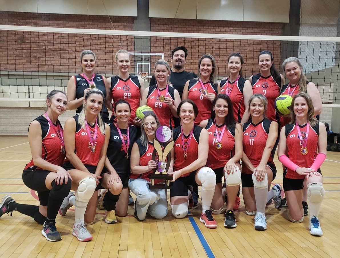 Time sogipano foi campeã de torneio Nossa Liga de Vôlei